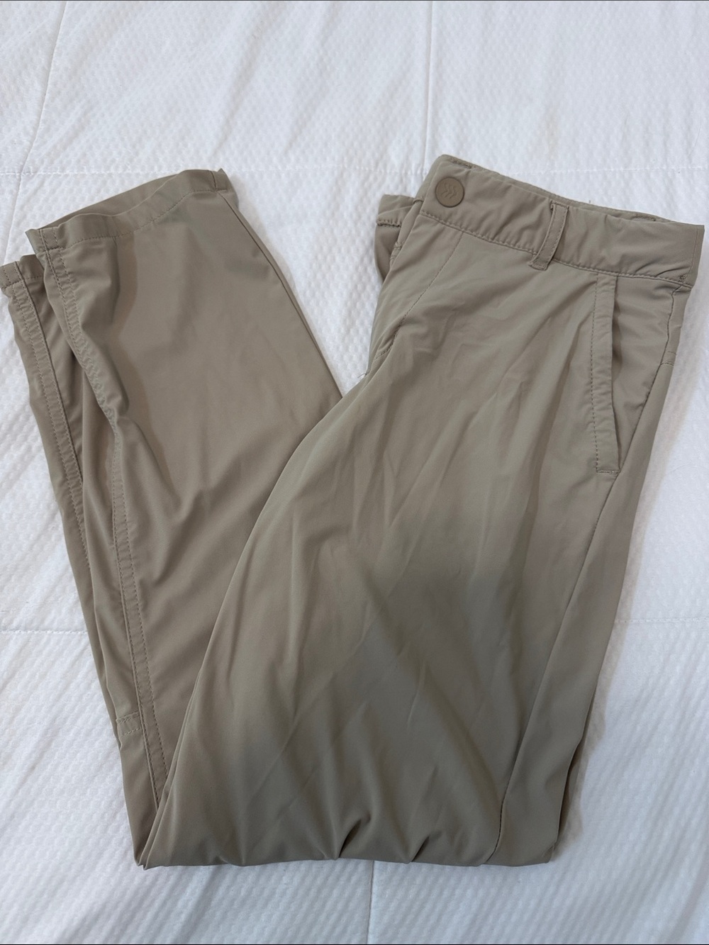 Boys All in Motion Lightweight Golf Pants in Khaki